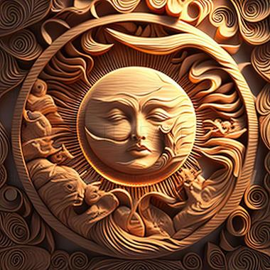 3D модель Гра Rolling Sun (STL)